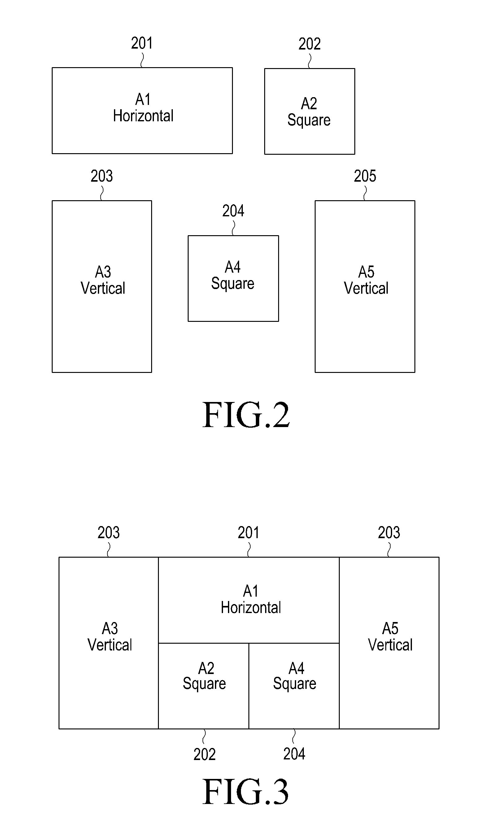 Method and device for packing multiple images