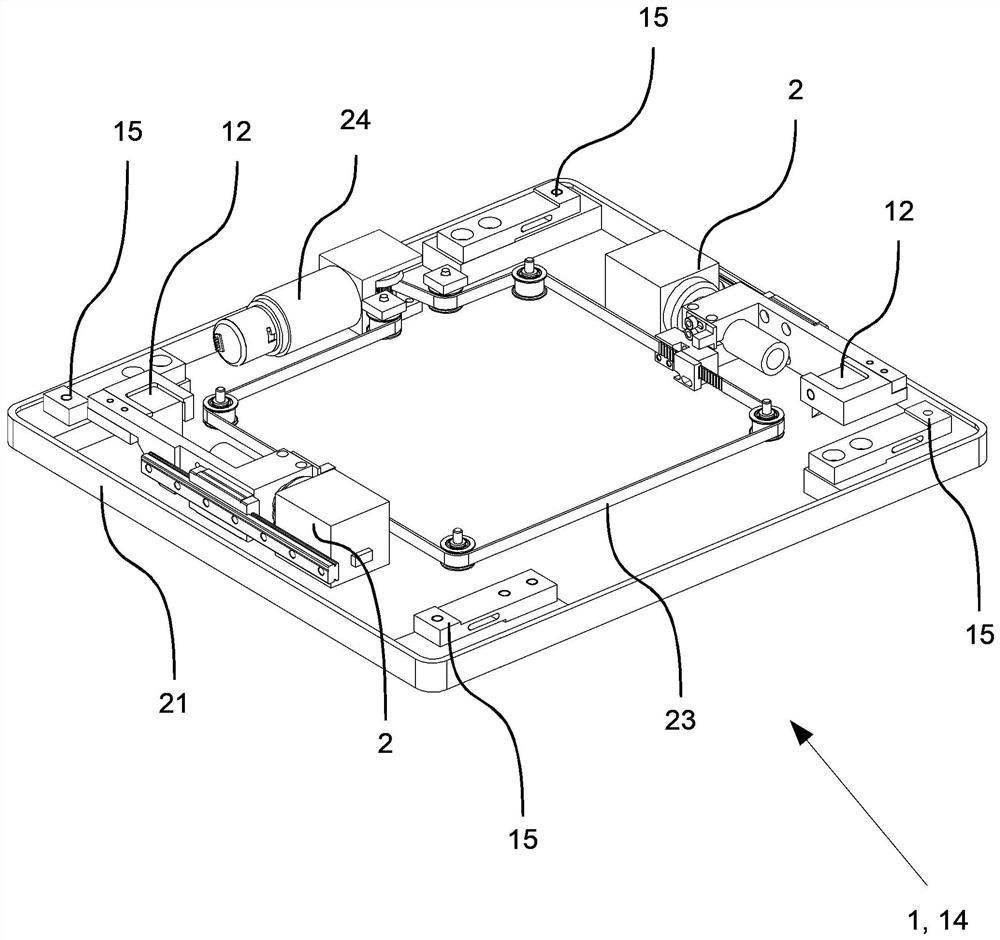 Measuring device and method for screen printing machines and stencil printing machines