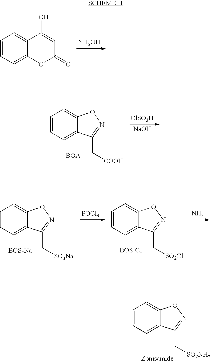 Process for the manufacture of 1,2-benzisoxazole-3-methanesulphonamide