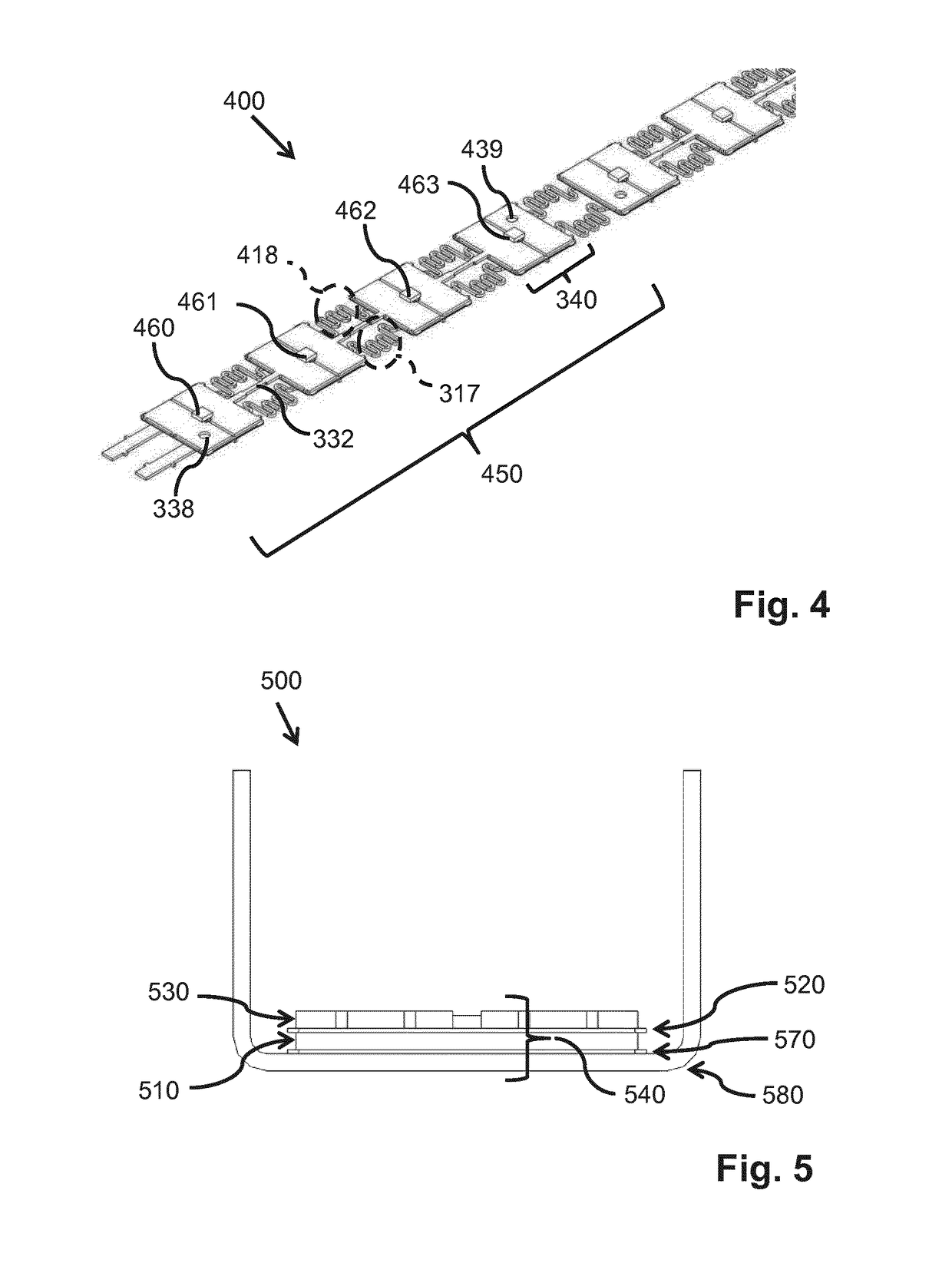 An elongated lead frame and a method of manufacturing an elongated lead frame