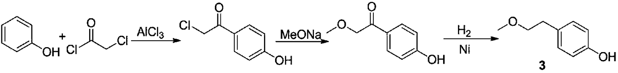 Preparation method of metoprolol intermittent