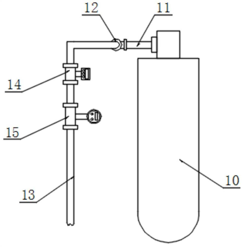 A kind of hypochlorous acid hand sanitizer manufacturing device