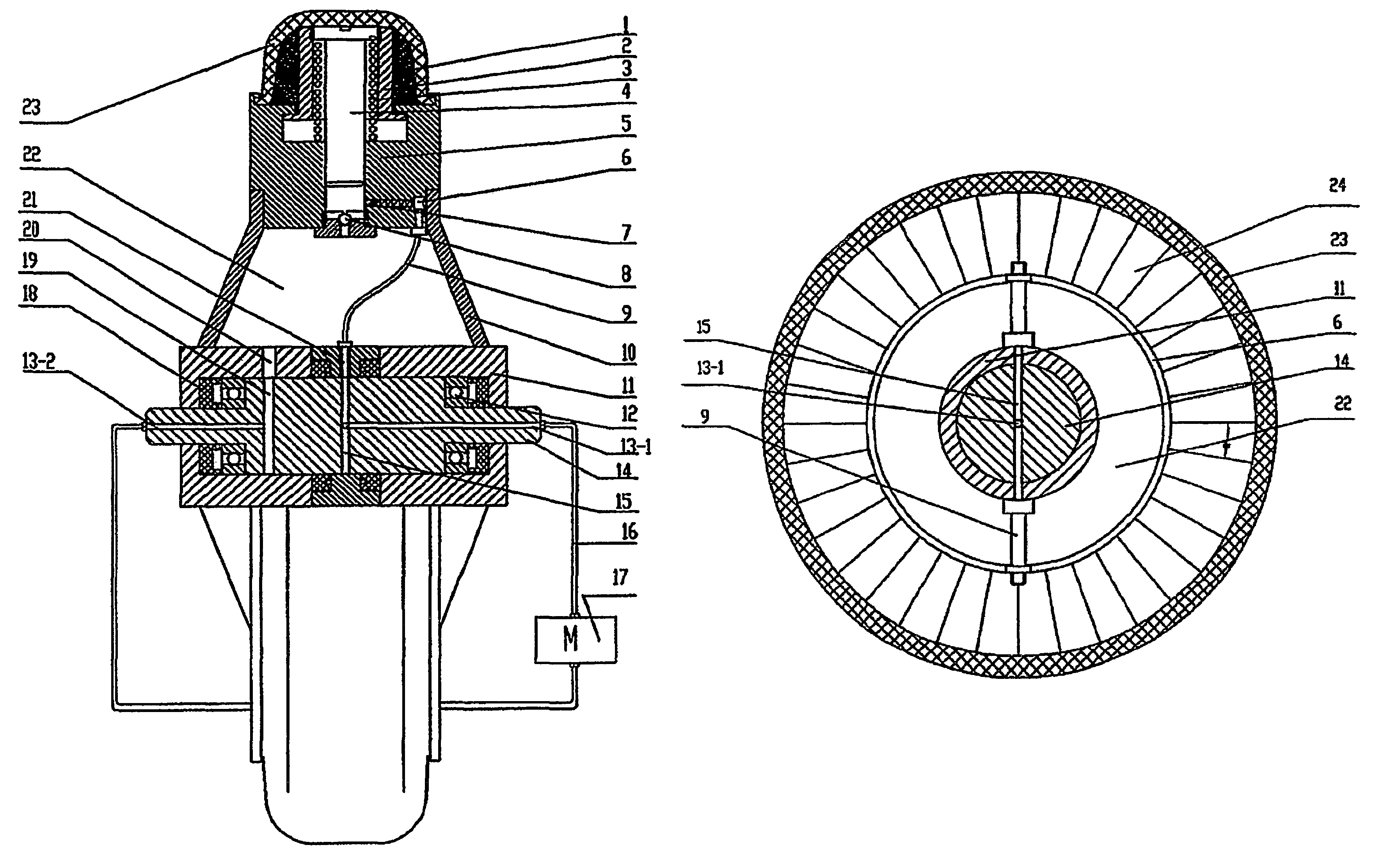 Energy conversion apparatus for wheeled vehicles