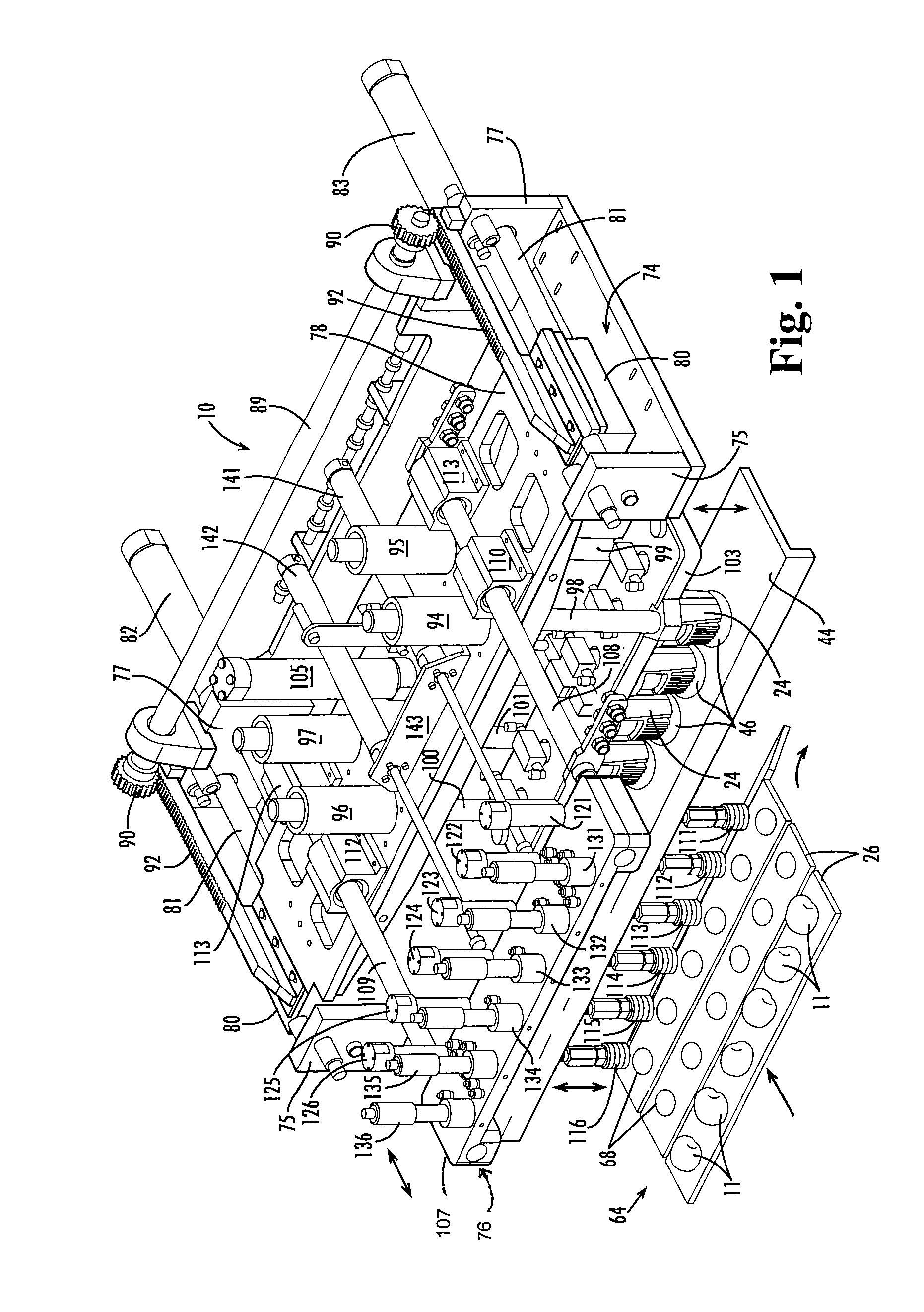 Article slicer with integral pick and placer