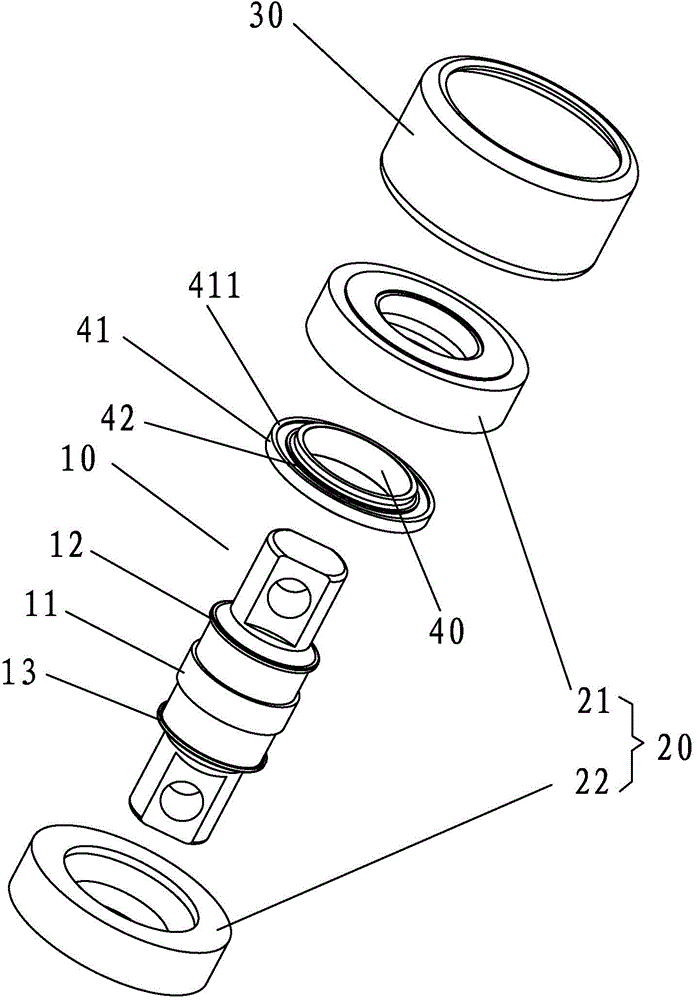 Torsion rubber core