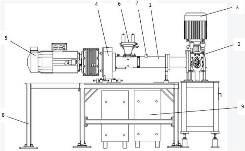 Rubber exhaust extruder