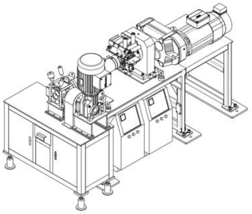 Rubber exhaust extruder