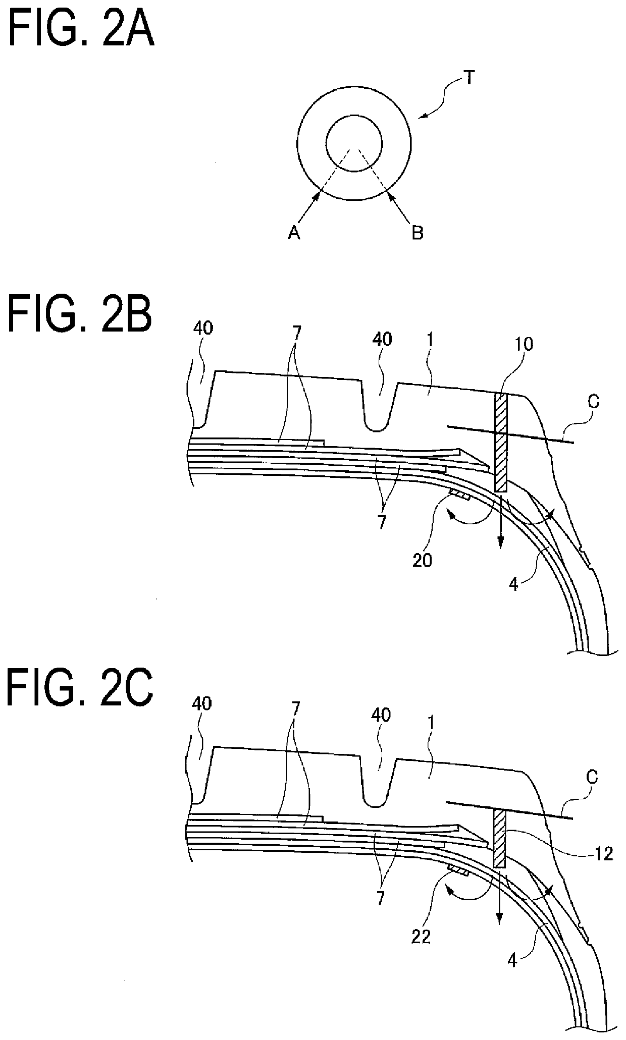 Pneumatic Tire, Tire Wear Information Acquisition System, and Method for Acquiring Wear Information of Pneumatic Tire