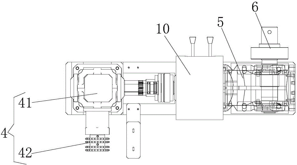 Three-shaft matrix hanging system for studio