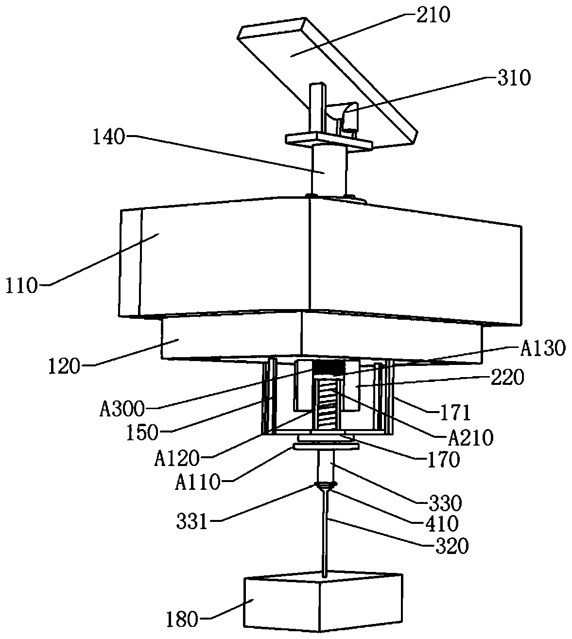 Cleaning mechanism and outdoor water quality monitoring device thereof