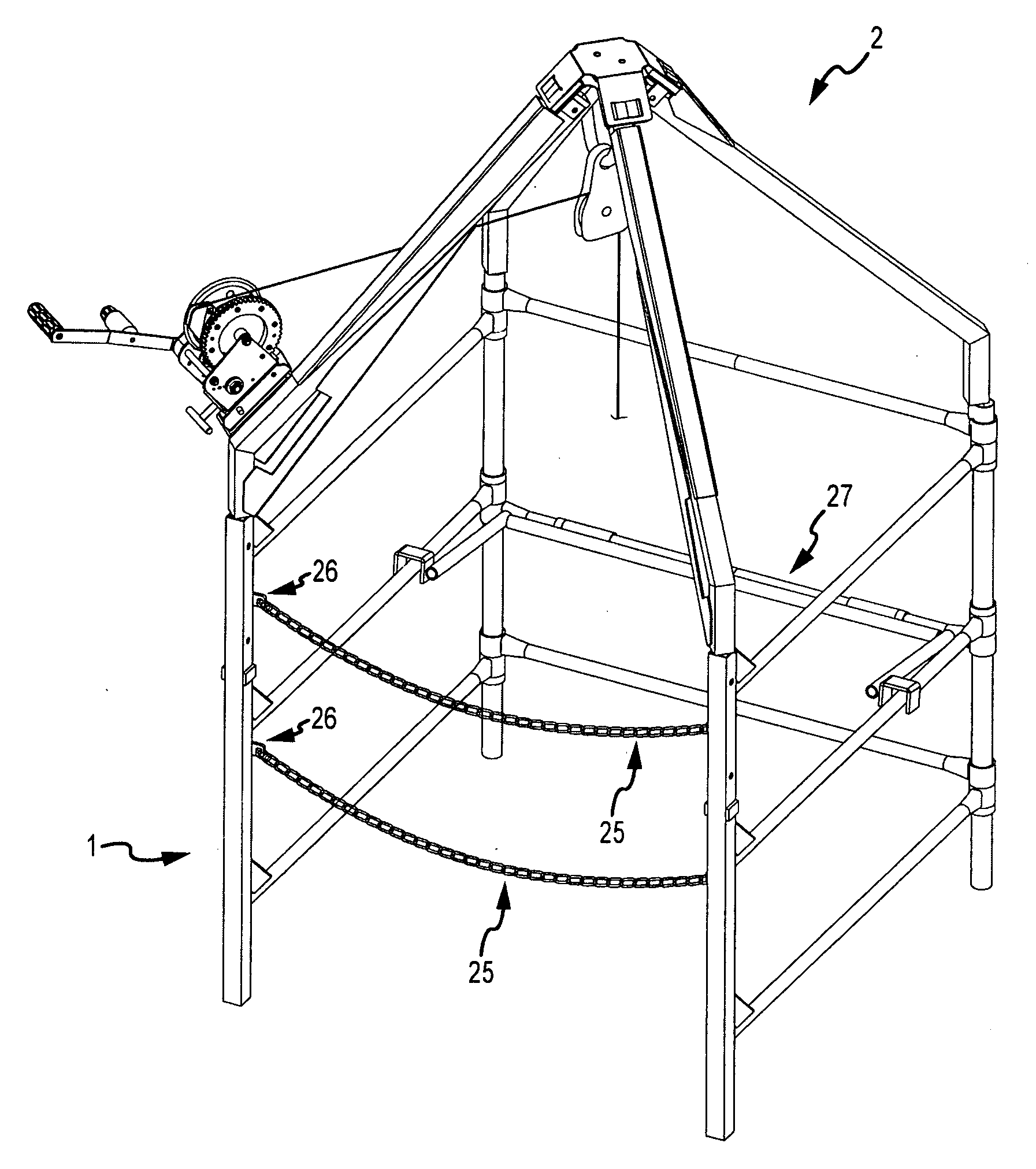 Retrieval and fall arrest system for manhole applications