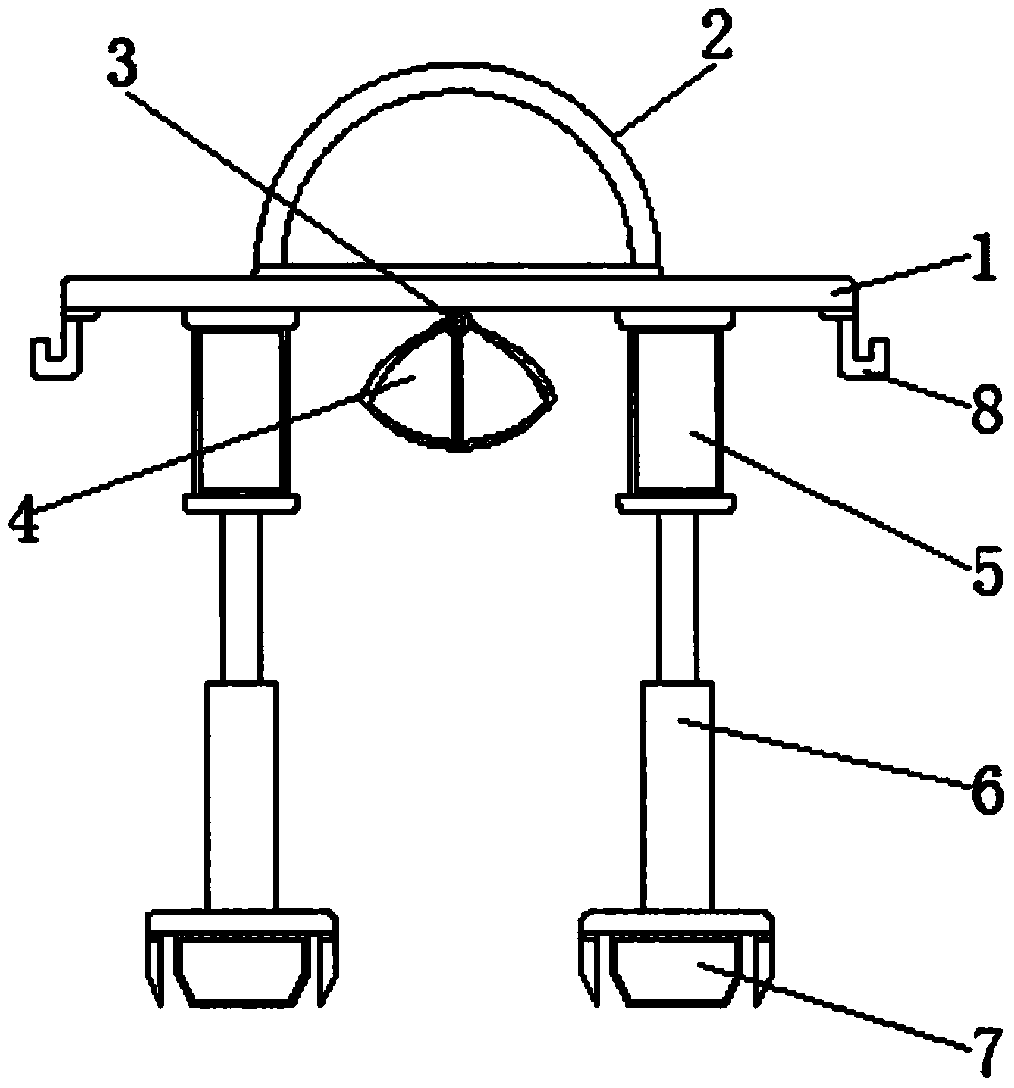 Cyclocarya paliurus transplanting equipment capable of quickly fixing roots and transplanting method