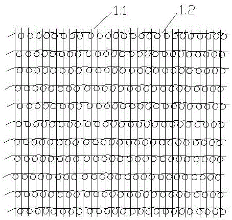 Wool coil-raised textile with multi-protection function and capable of preventing human body temperature from flowing out