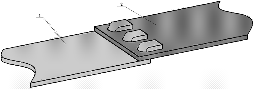Metal plate deforming, connecting and forming method