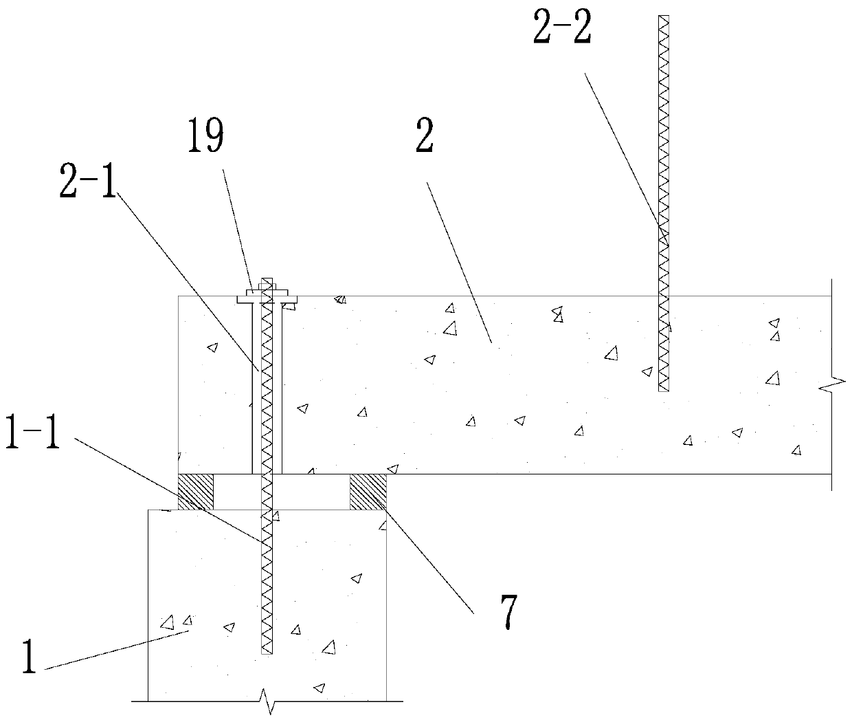 Construction method of a low-rise fully assembled concrete shear wall structure system