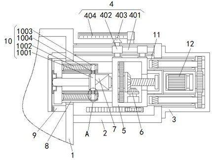 Flame detection device with good protection performance for hot blast stove