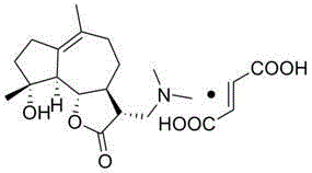 Dimethylamino sphaelactone fumarate and use thereof