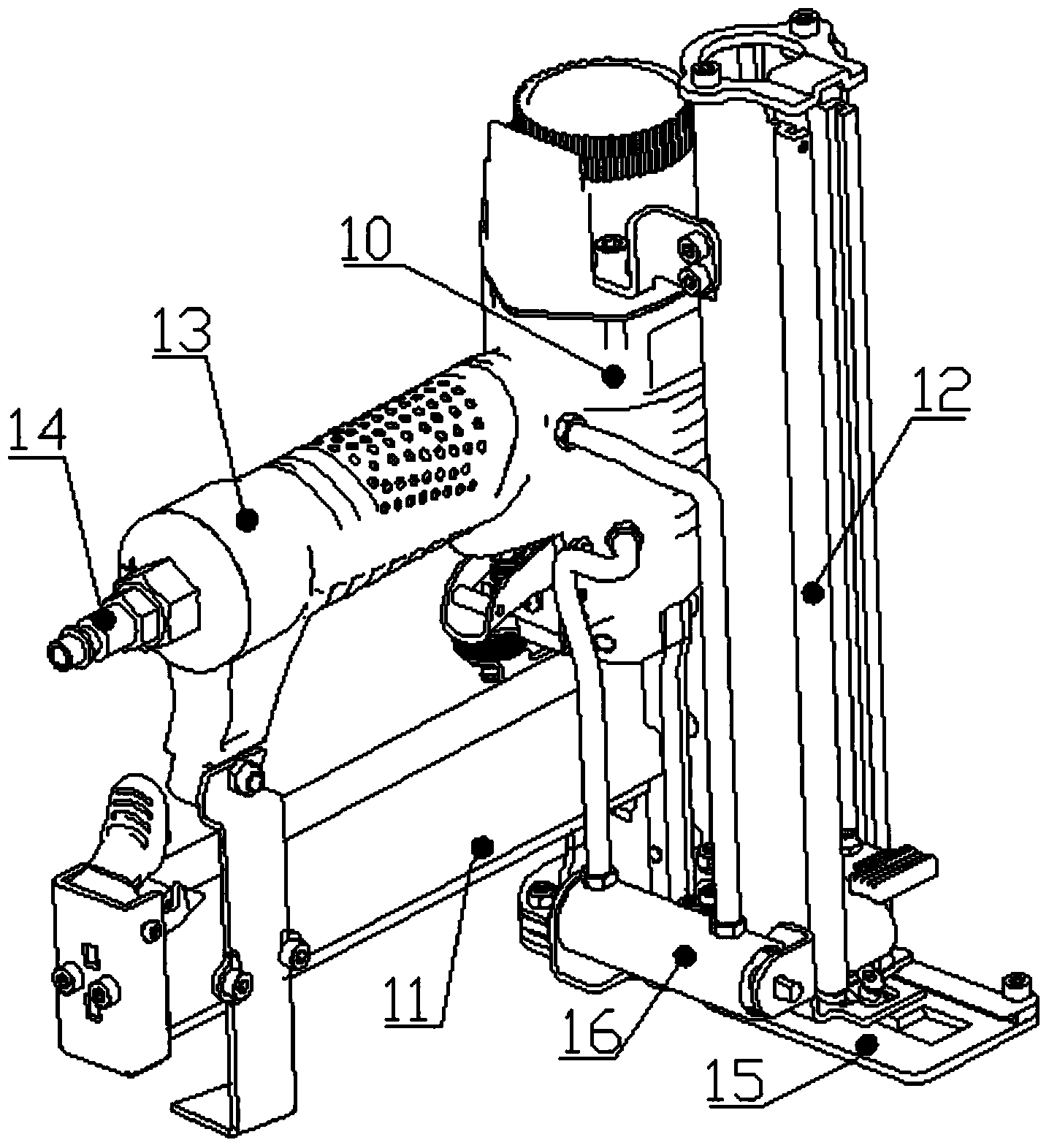 Cap-gun pneumatic cap delivery mechanism