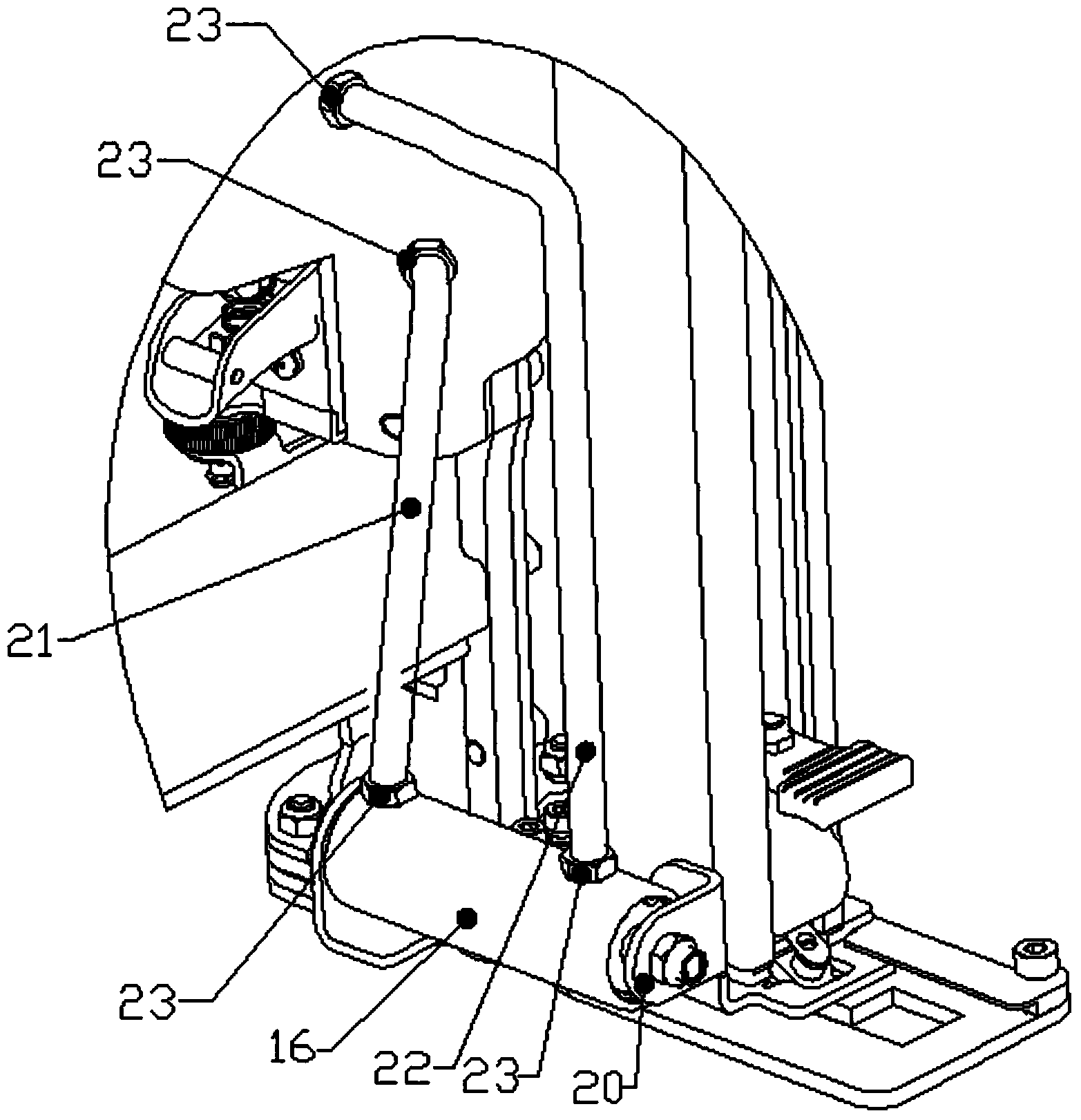 Cap-gun pneumatic cap delivery mechanism