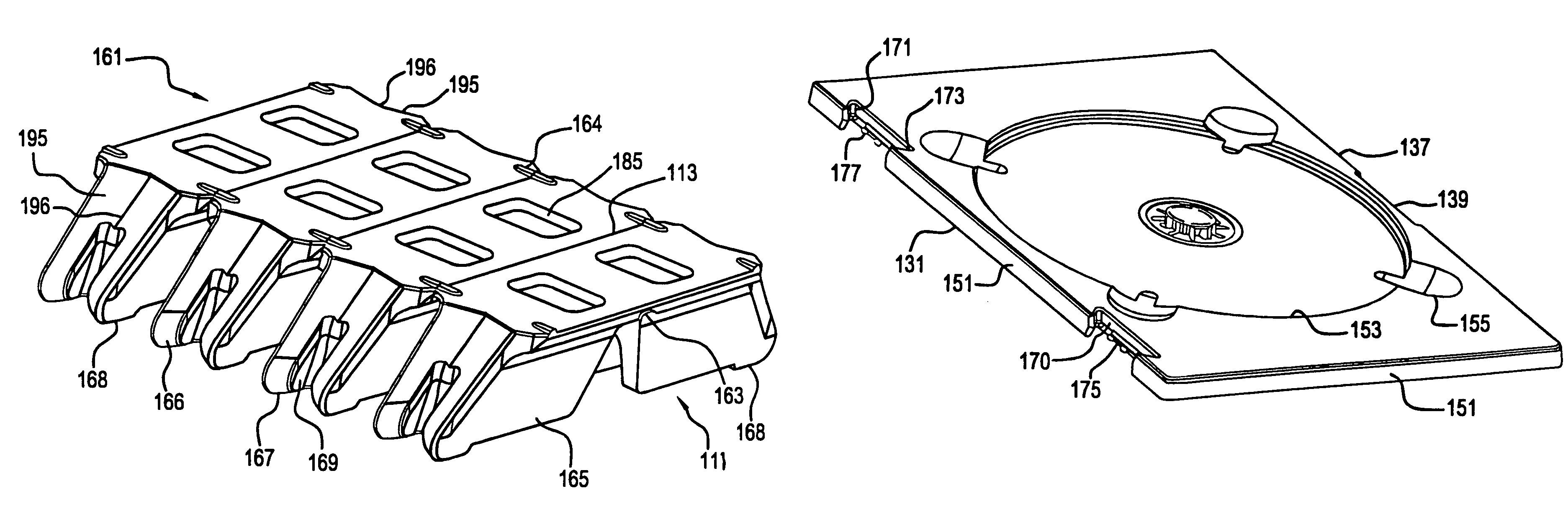 Mechanical attachment for packaging