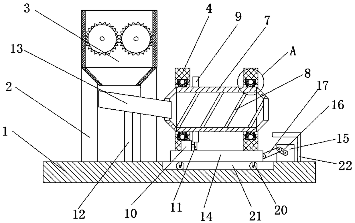 Stone material processing equipment with screening function