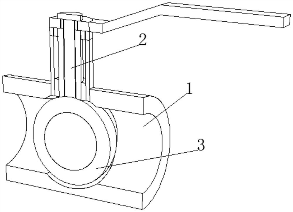 An anti-expansion ball valve