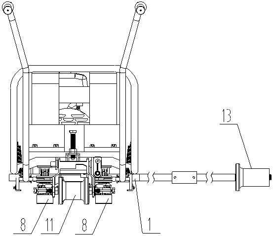 Internal combustion electric bolt spanner