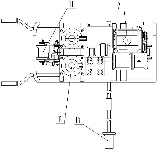 Internal combustion electric bolt spanner