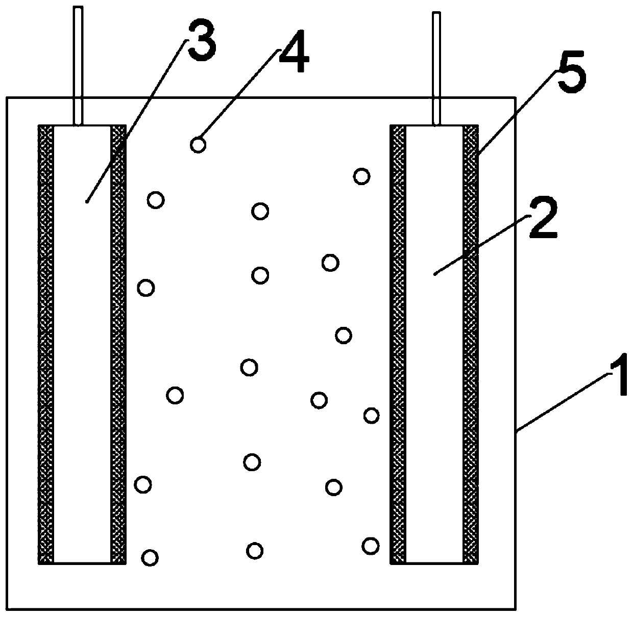 Pole piece containing solid electrolyte and preparation method and application thereof