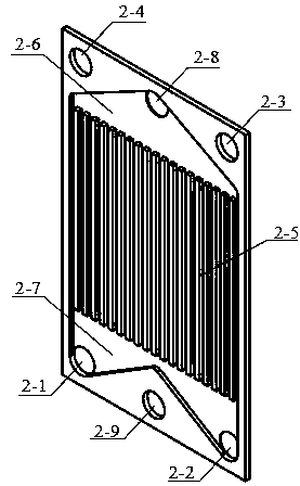 Layered micro-channel reactor with uniformly distributed micro-channel flow velocities