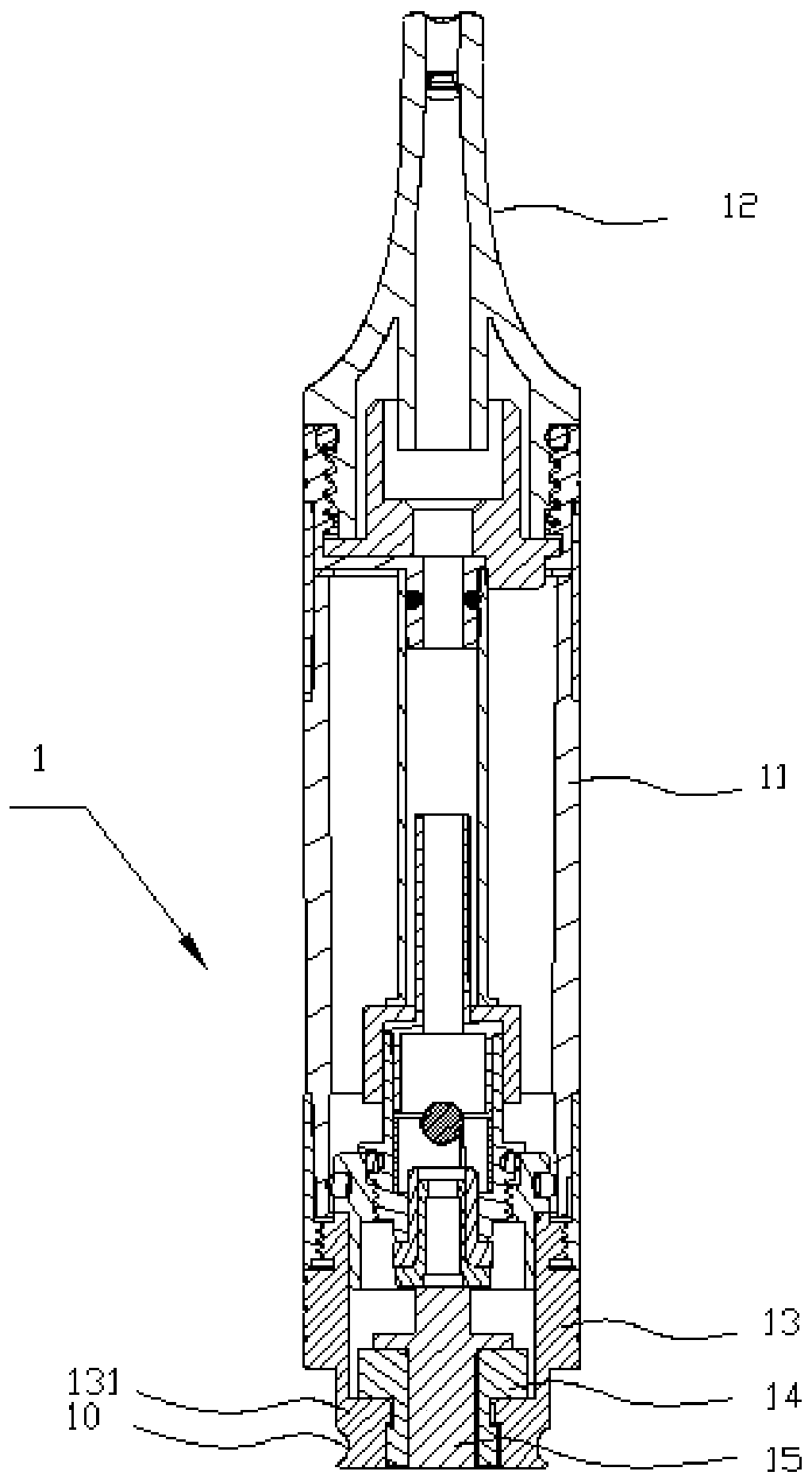 Electronic cigarette and method for preventing atomizer from shaking or falling off relative to battery rod