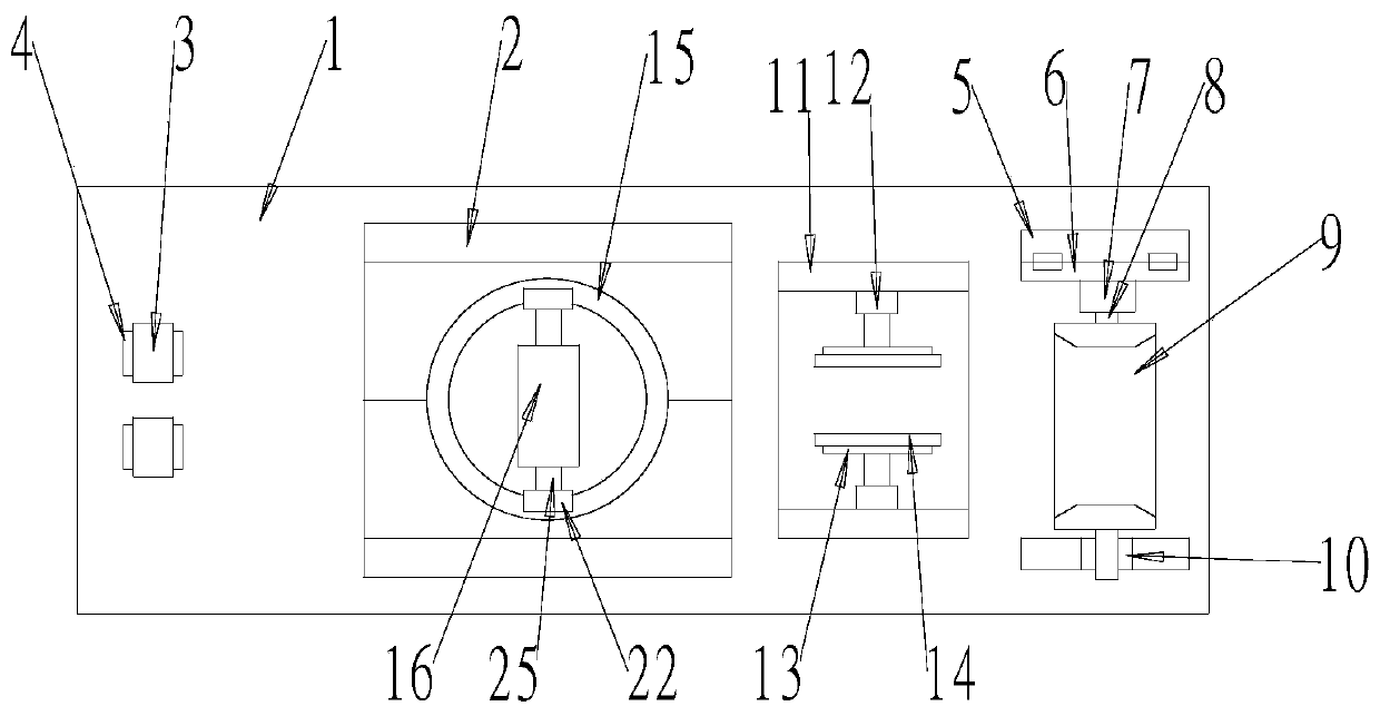 Silk thread printing and coloring device