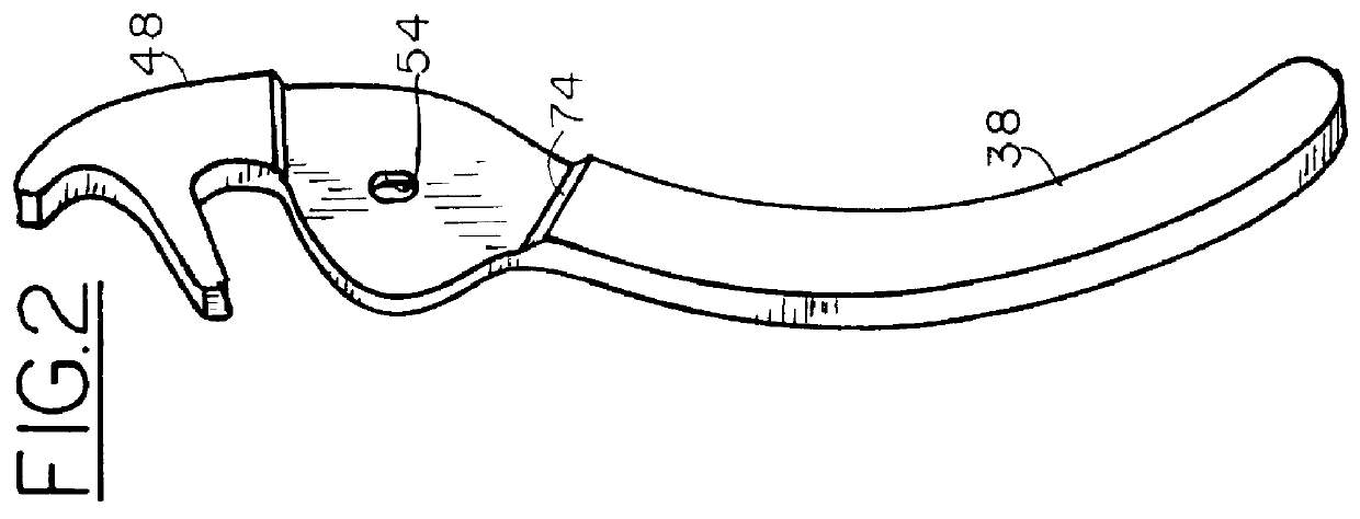 Tool for installation and removal of fastener clips