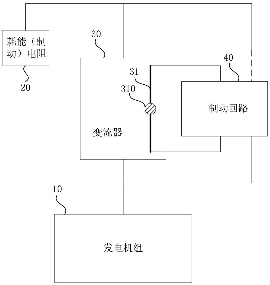 Waste heat utilization generator set and galloping prevention device and method thereof