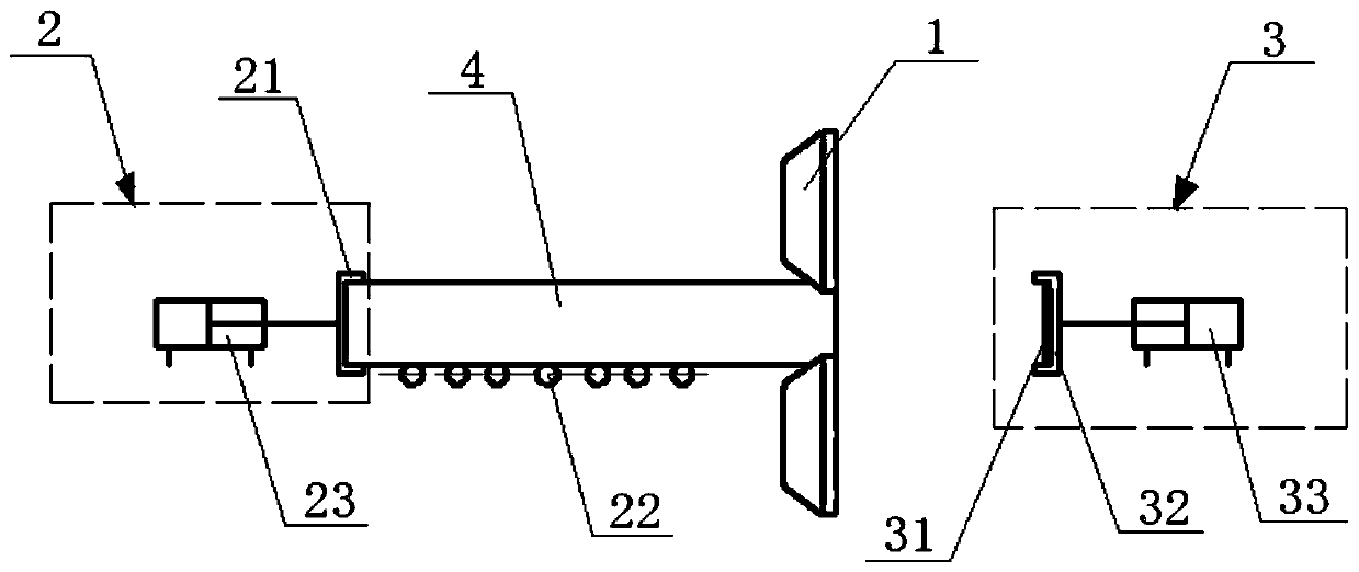 A three-roll skew rolling forming method for a railway vehicle axle