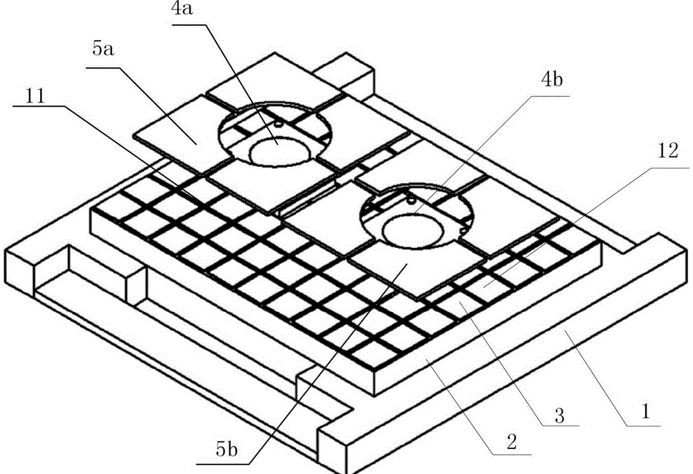 Moving coil magnetic-levitation wireless micro-motion-stage vector circular-arc exchange method and device based on herringbone coil arrangement