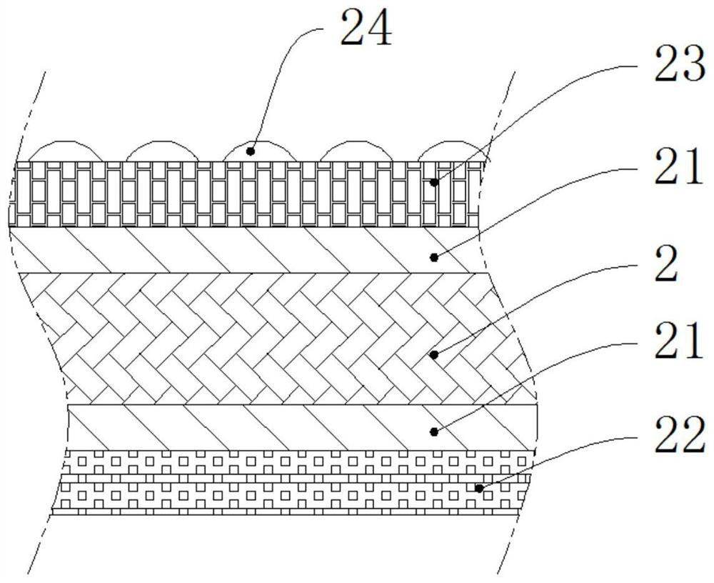 Machining process of full-band radar camouflage net