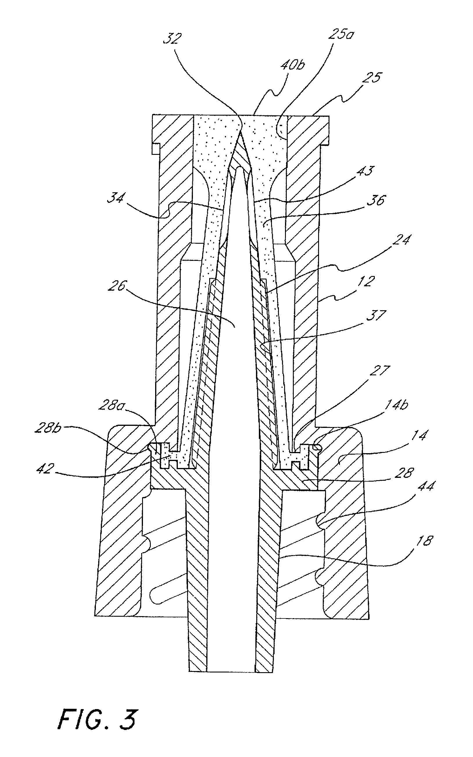 Intravenous connector having antimicrobial treatment
