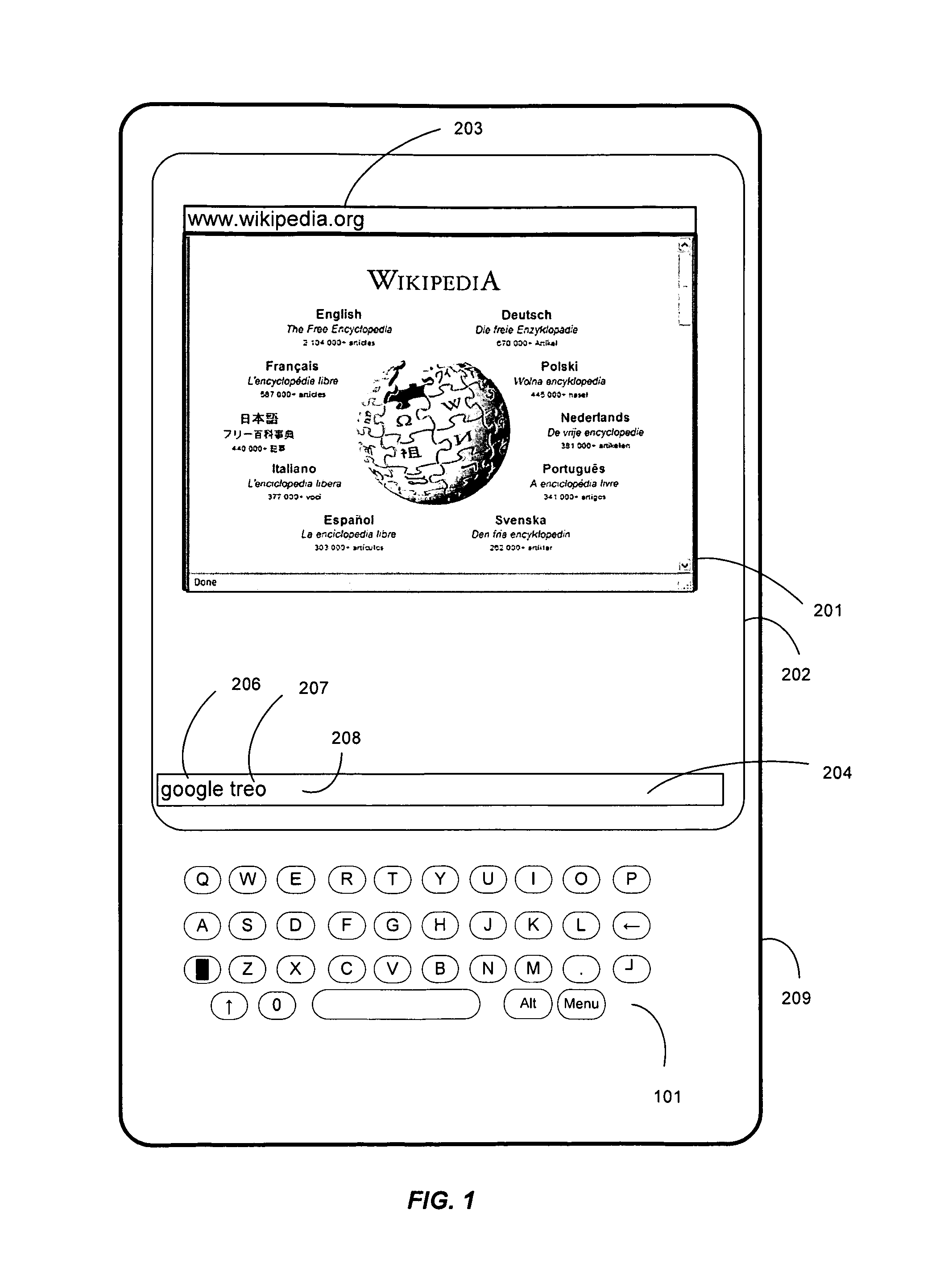 Displaying mnemonic abbreviations for commands