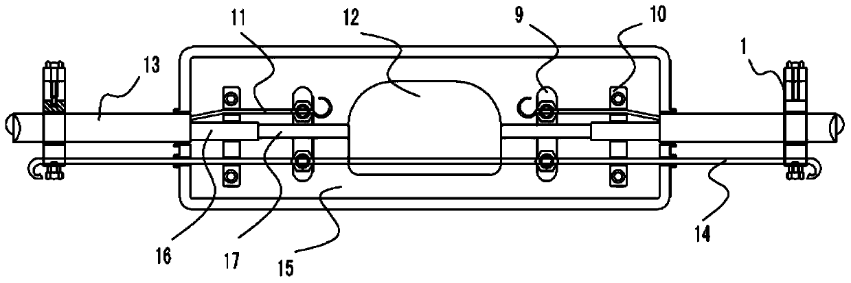 Optical cable lockset and mounting method thereof