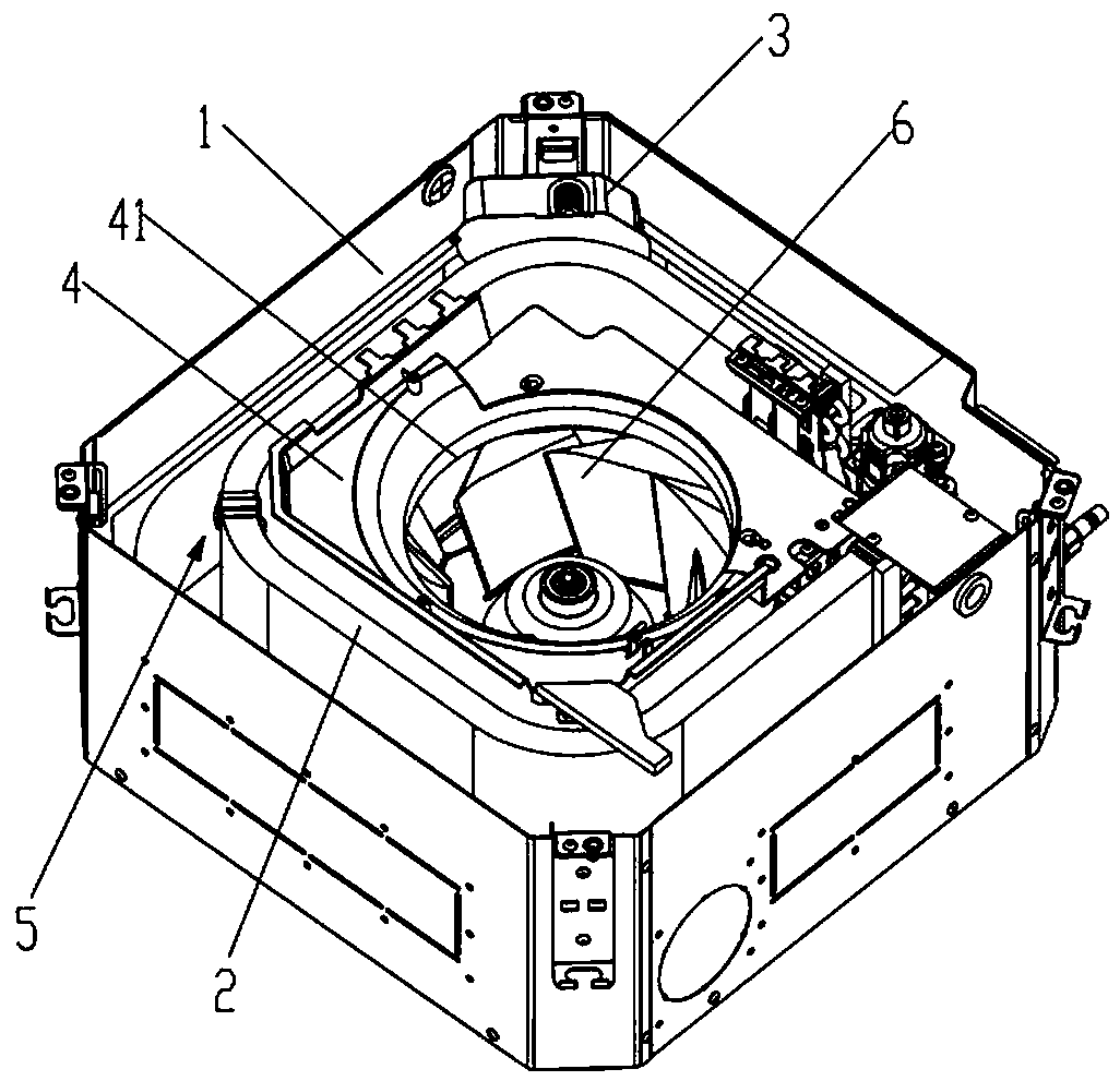 Ceiling machine and air conditioning system