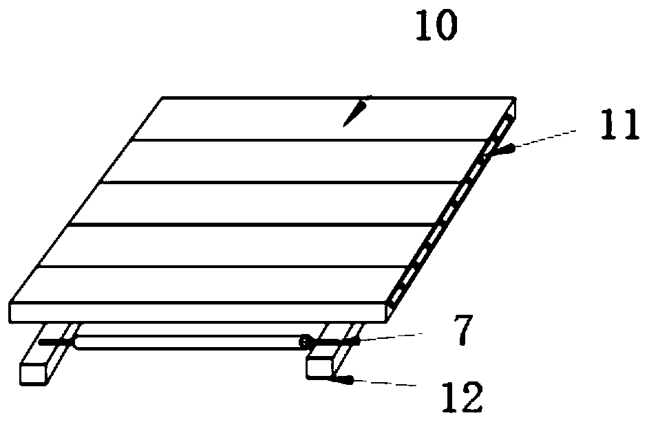 System and method for producing perlite heat-preservation fire-proof plates through chain block mold