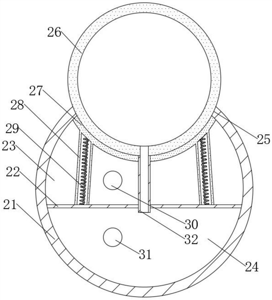 Equipment for harmlessly filling interior of furniture structure with harmful garbage