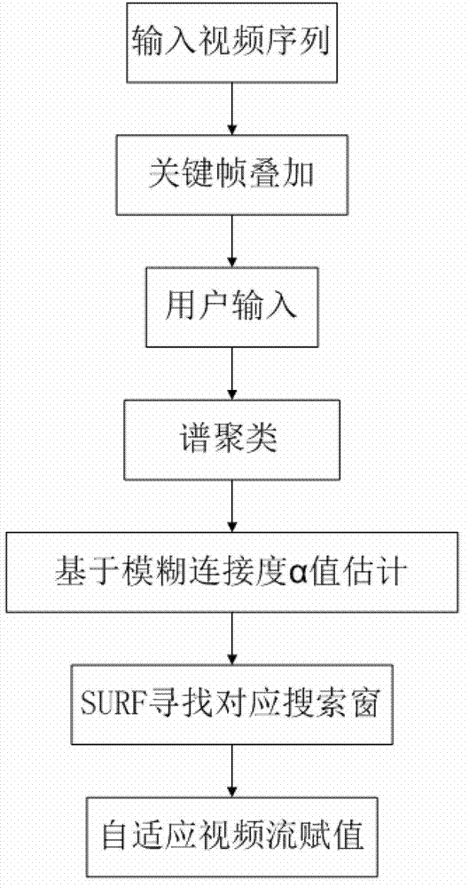 Interactive image processing method used for video