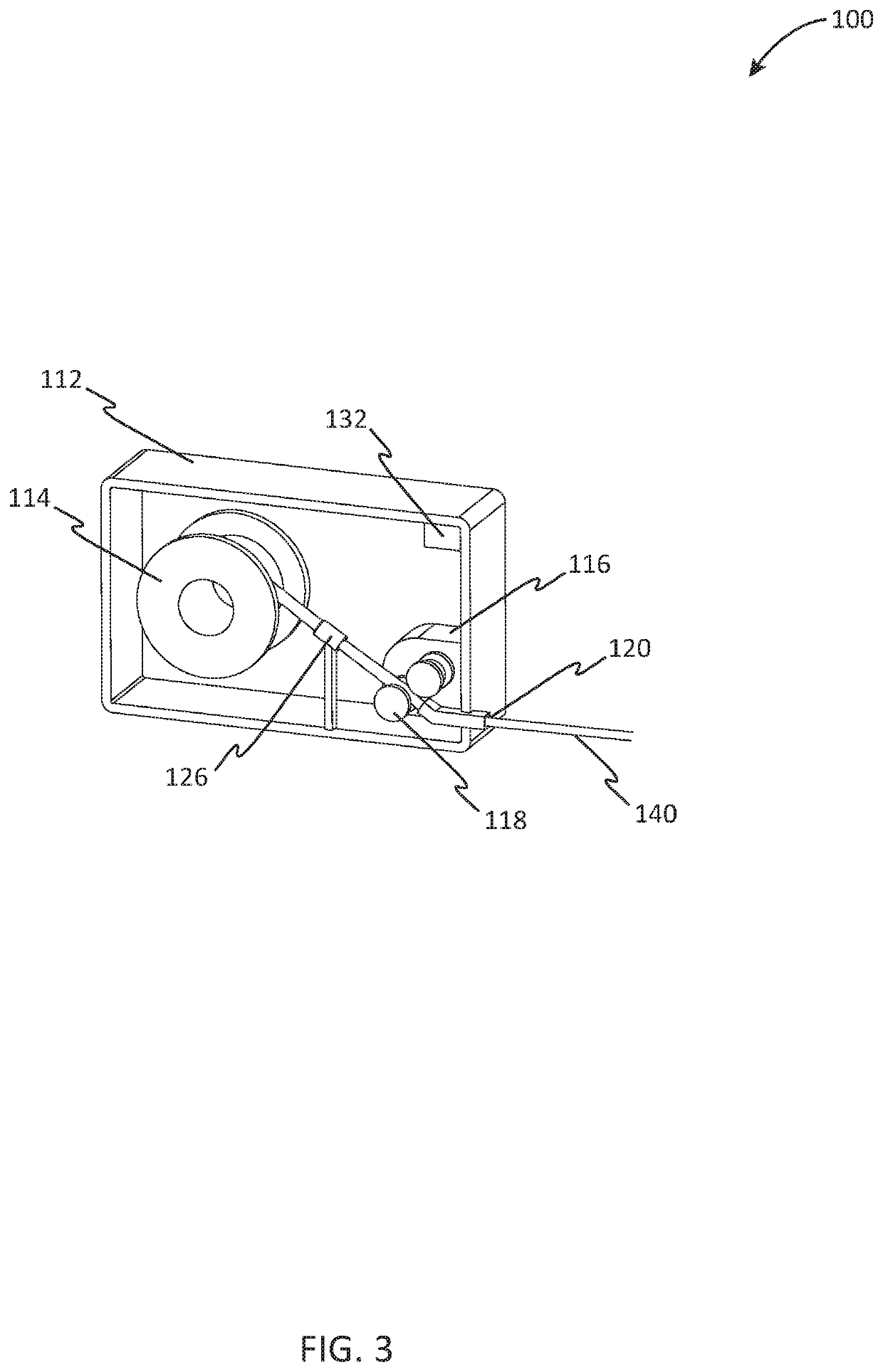 Retractable oxygen tubing and sensor system