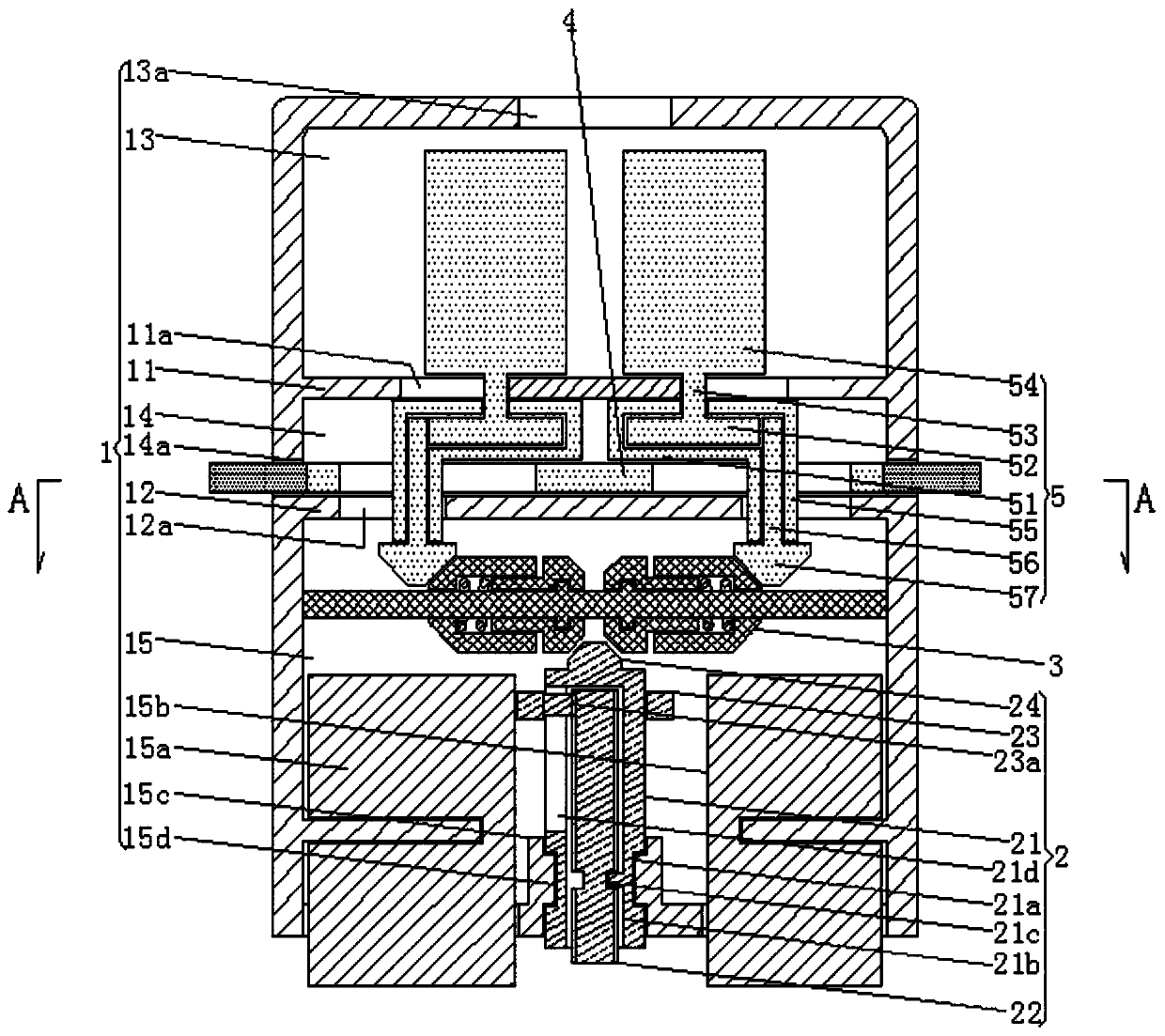 A speed regulation method of a vaginal color ultrasound probe cleaning device suitable for obstetrics and gynecology