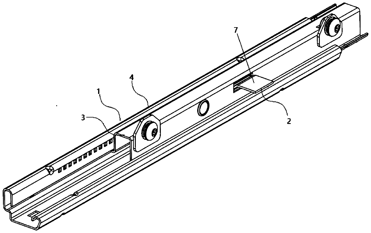 Automobile seat sliding rail device - Eureka | Patsnap