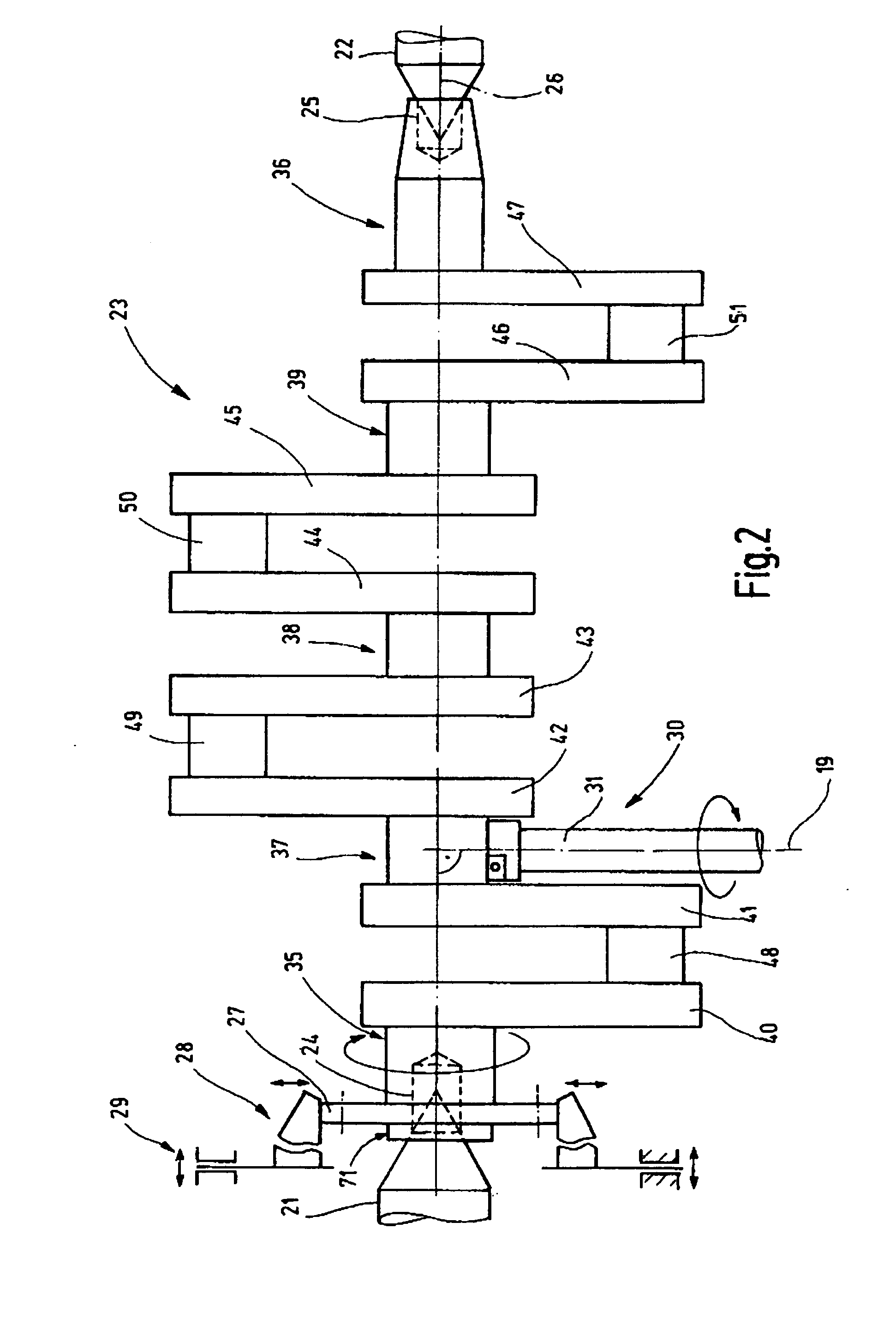 Method for fine-machining crankshafts and machining center therefor