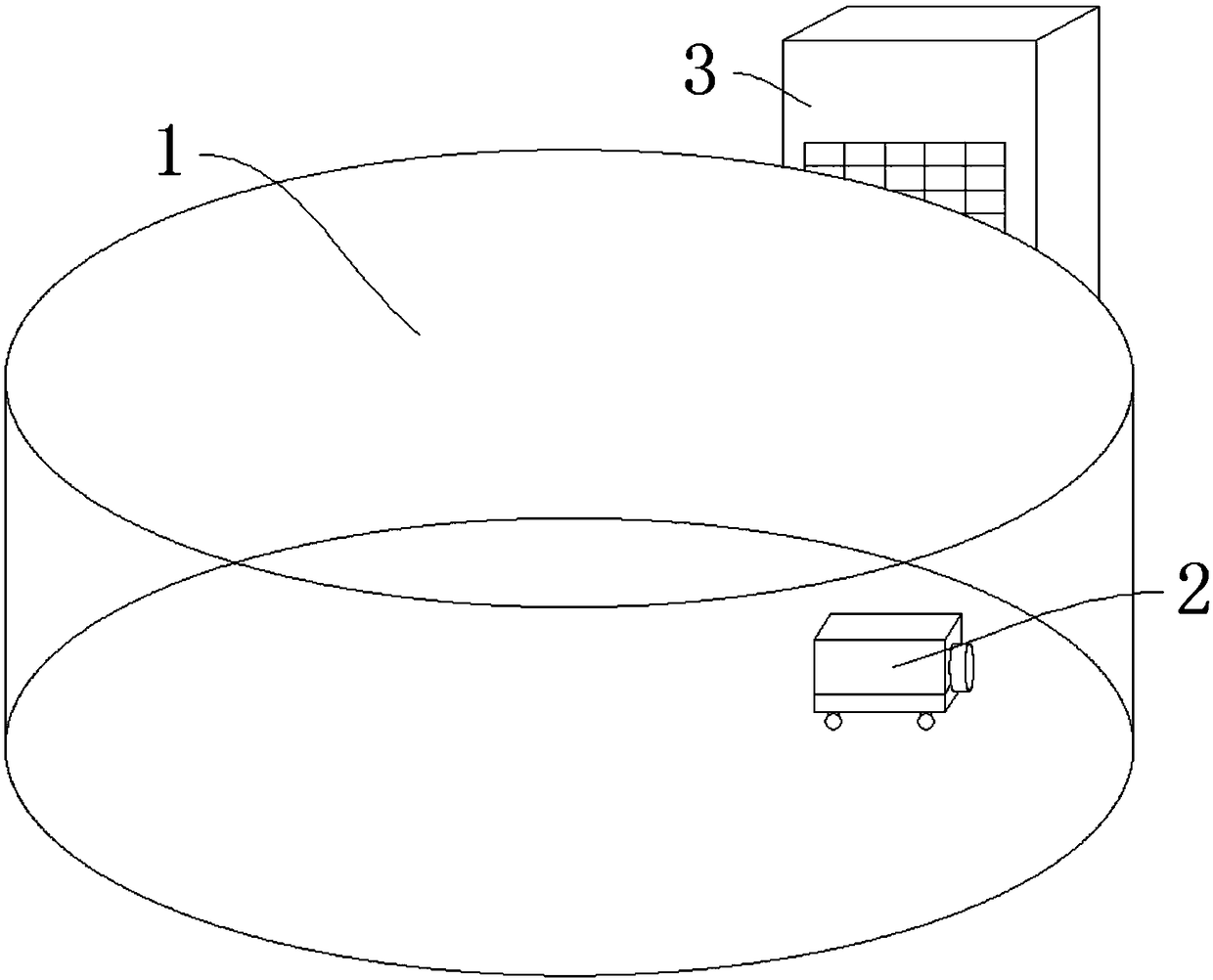 Water quality monitoring device for organic chlorella culture, and use method of device