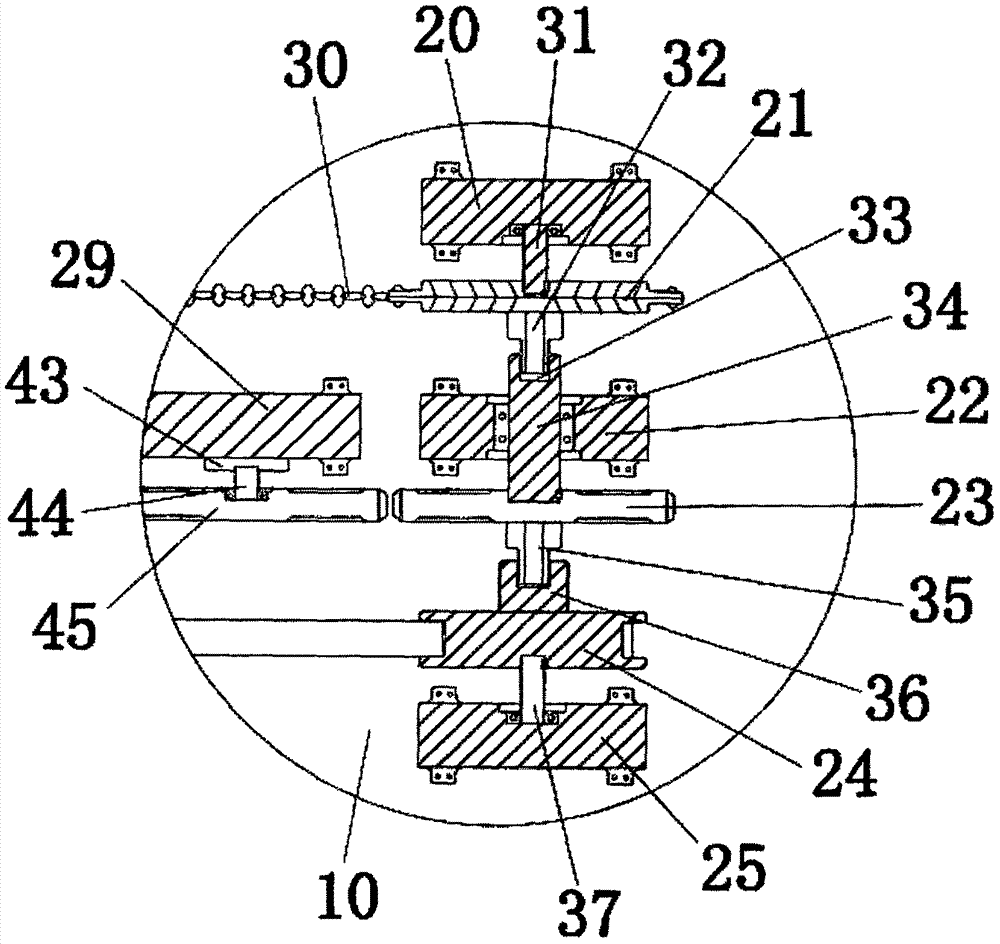Mechanical multi-transmission type splicable demonstration device